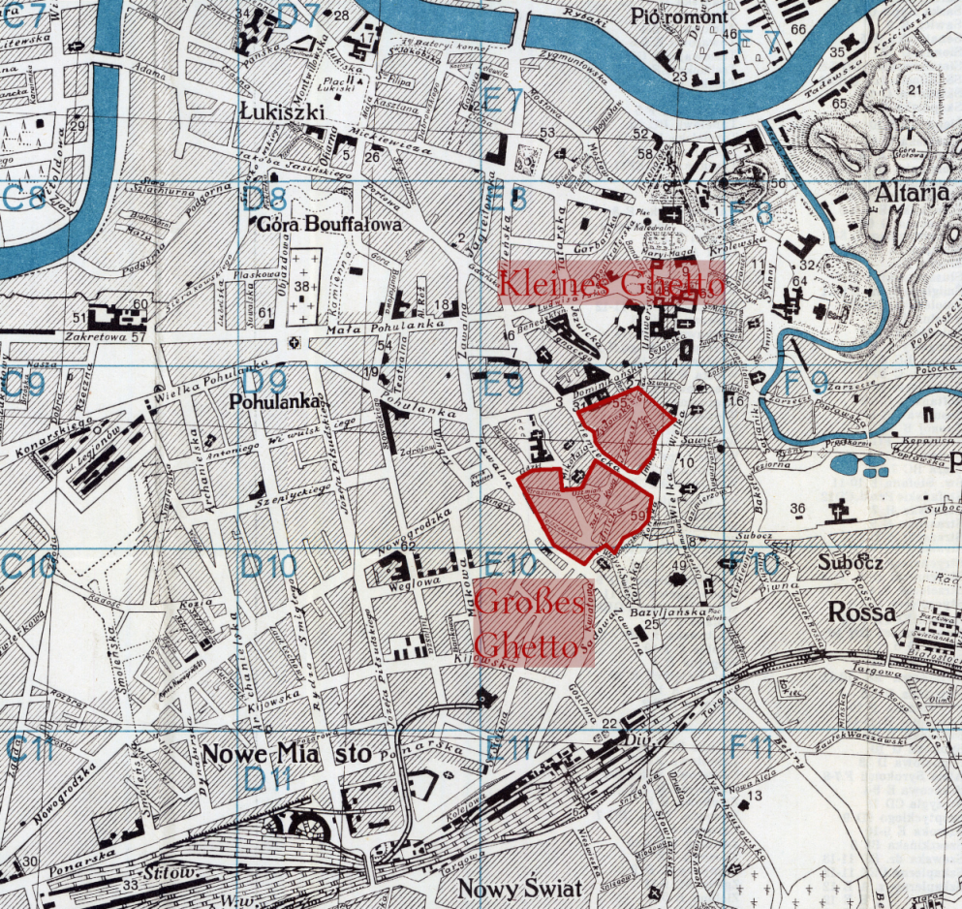Stadtplan Wilna