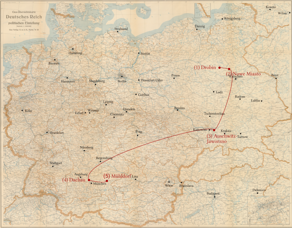 Stations of the persecution - Josef Lask