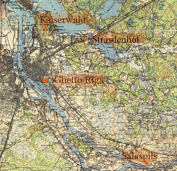Riga: Ghetto und Zwangsarbeitslager