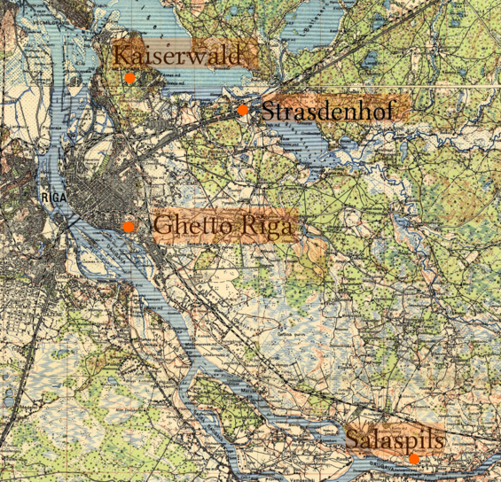 Riga: Ghetto und Zwangsarbeitslager