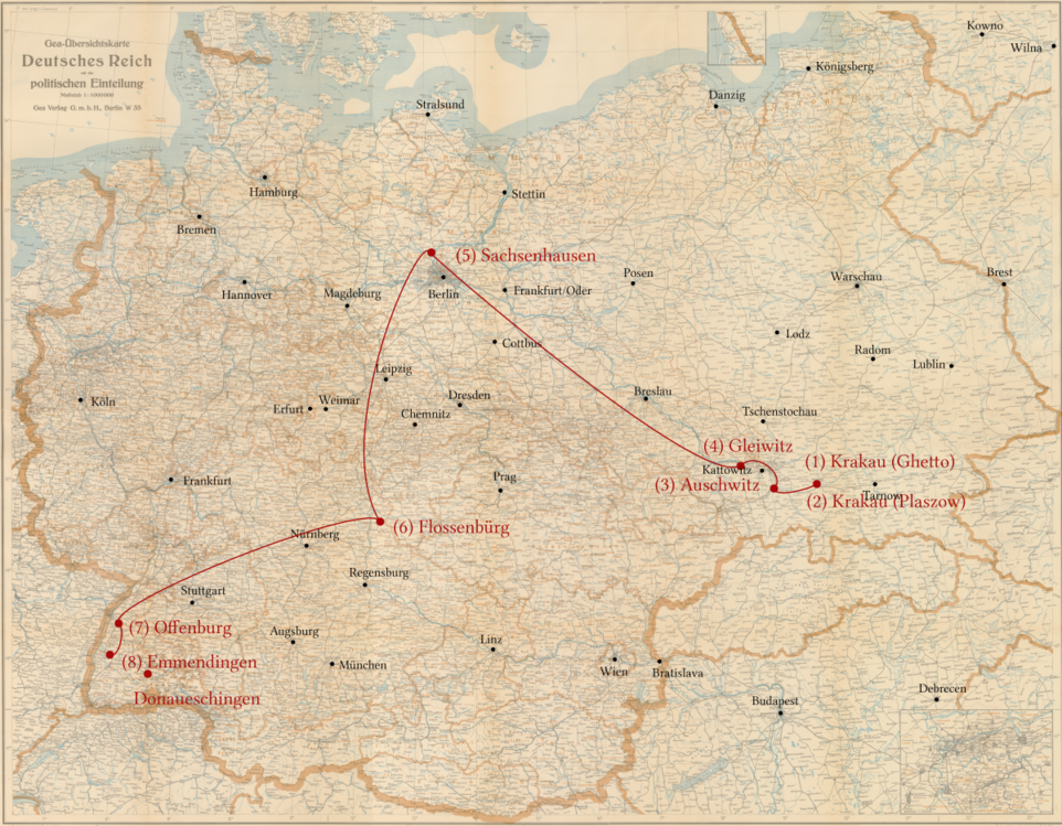 Stations of the persecution - Maks Hilfstein
